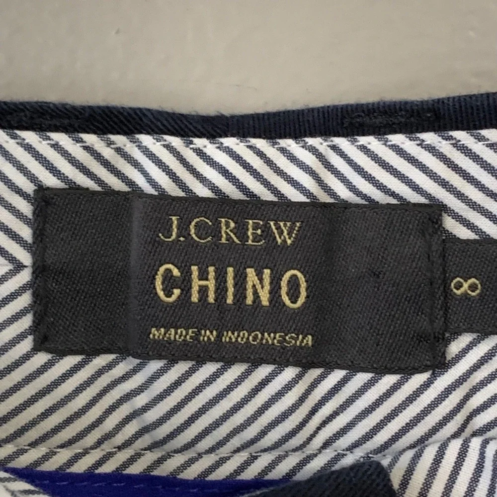 J. Crew navy cotton‎ Chino 4